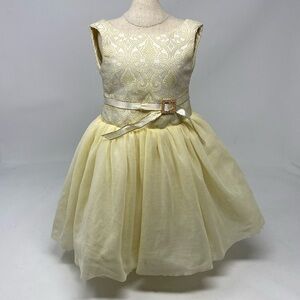 American Girl Gold Gala party dress